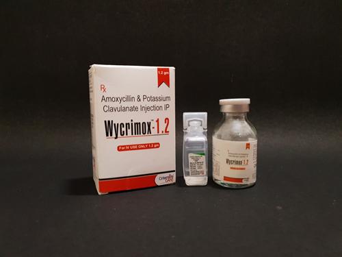 Amoxycillin 1000mg Clavulanic acid 200 mg Injections